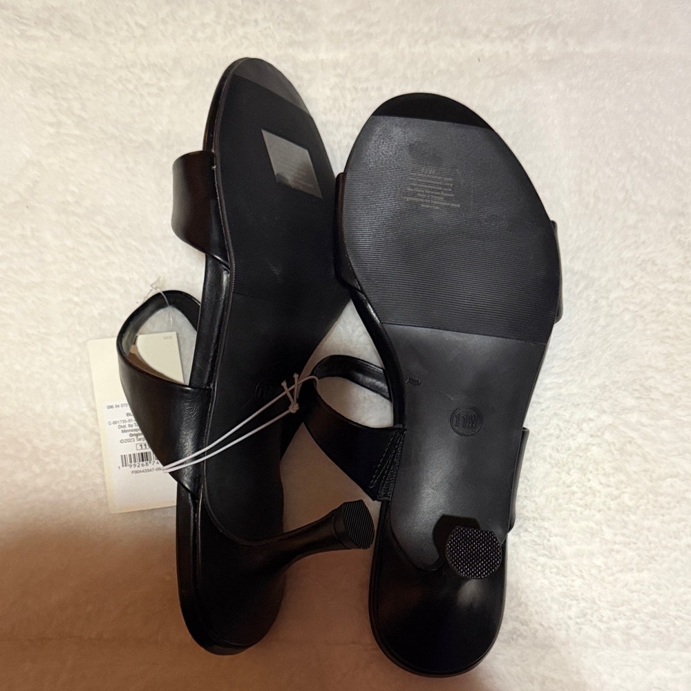 Women's Paige Heels Wide Width with Memory Foam Insole - A New Day - Picture 5 of 5